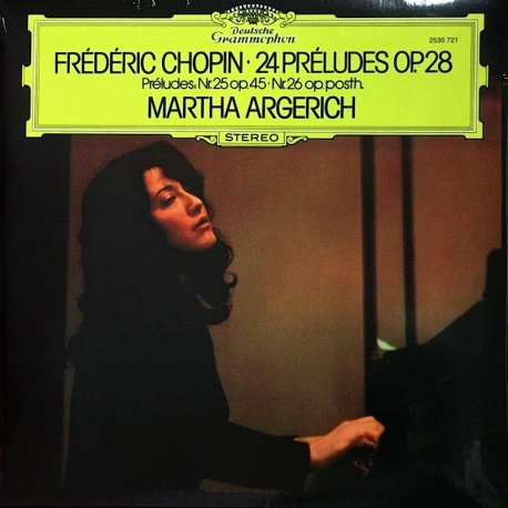 Chopin | 24 Préludes Op.28 Martha Argerich, HQ 180G Deutsche Grammophon 2009