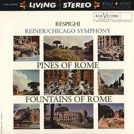 Respighi: Pines Of Rome / Fountains Of Rome, HQ 180G LIVING STEREO 2013
