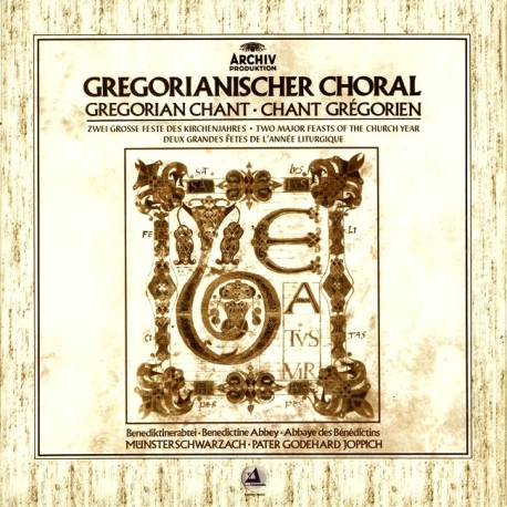 Gregorianischer Choral - Zwei Grosse Feste Des Kirchenjahres, HQ180G, CLEARAUDIO 1982 