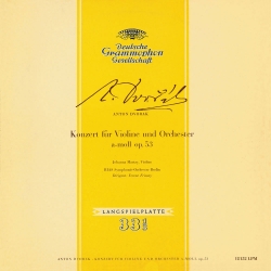 Dvorak: Konzert Für Violine Und Orchester A-Moll Op. 53, RIAS-Symphonie-Orchester Berlin, Ferenc Fricsay, HQ180G CLEARAUDIO 2009