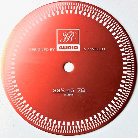 Mata stroboskopowa JR Audio - standart, czerwona