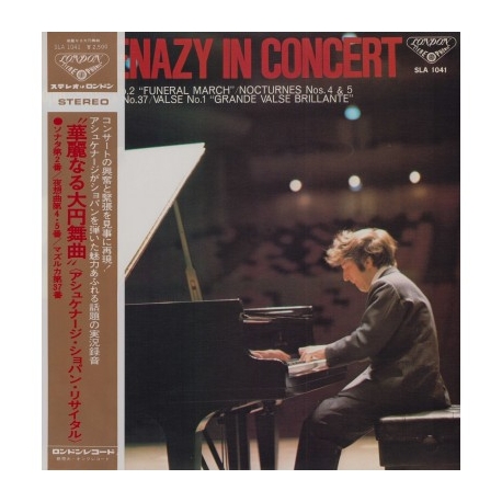 Chopin: Vladimir Ashkenazy - Ashkenazy In Concert, LP,  JAPAN