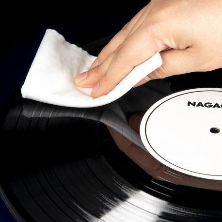 Ściereczka do płyt NAGAOKA RECORD CLEANING CLOTH - 2 ściereczki z mikrofibry