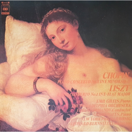 Chopin/Liszt: Piano Concerto No.1 In E Minor Op.11, Concerto No.1 In E-Flat,LP,  JAPAN