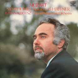 Mozart: Symphonies Nos.40 & 35-HAFFNER, Vienna Philharmonic Orchestra,LP,  JAPAN
