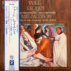 Barenboim/ Faure: Requiem, Pavane Op.50 , LP JAPAN