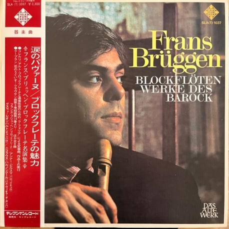 Frans Bruggen – Blockflotenwerke Des Barock, LP JAPAN 1972 r.