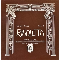 Callas - Verdi vol.1 "Rigoletto" Angel Great Opera, 2LP JAPAN