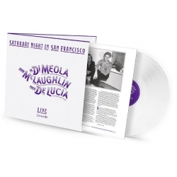 Al Di Meola, John McLaughlin, Paco De Lucia ‎– Saturday Night In San Francisco, LP 180g CLEAR VINYL, Ear Music 2022 r.