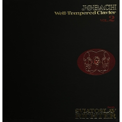 Bach: Sviatoslav Richter – Well-Tempered Clavier Vol.2, BOX 3LP, JAPAN