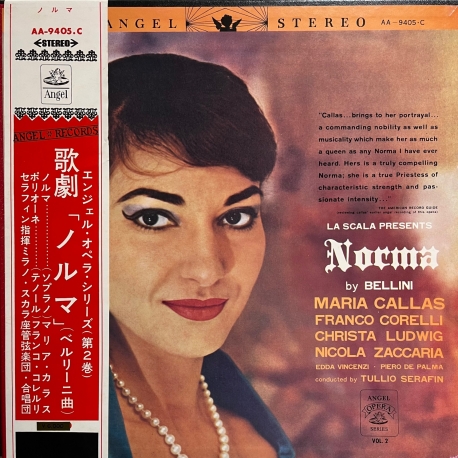 La Scala Presents Norma By Bellini,  Maria Callas, BOX 3LP, JAPAN