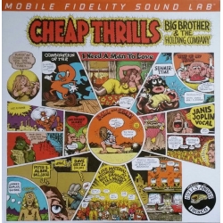 Big Brother & The Holding Company - Cheap Thrills,  2LP HQ180G, Mobile Fidelity U.S.A. 2016
