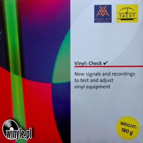 Płyta testowa TACET Vinyl: Check HQ 180G