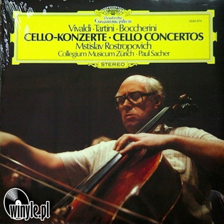 Vivaldi, Tartini, Boccherini - Mstislav Rostropovich, Collegium Musicum Zürich/Paul Sacher Cello Concertos, CLEARAUDIO
