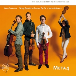 Sibelius: Meta4 String Quartet in d minor, Op. 56 'Voices intimae' HQ 180g Berliner Meister 2013
