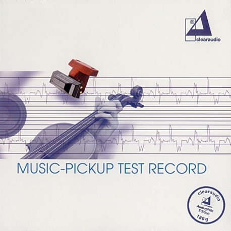 Płyta testowa CLEARAUDIO Music-Pickup Test Record